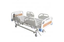 China 215MM Full Electric Hospital Bed With Premium Foam Mattress And Full Rails supplier