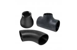 China Carbon Steel Black Pipe Fitting Tees ASTM A234 WPB Acid Proof supplier