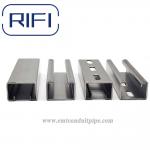 1 5 8 Strut Channel SS 304 SS316  SS Unistrut With  For Commercial Metal Structures And Accessories for sale