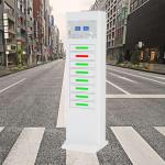 Coins / Bills Accepted Cell Phone Charging Stations Advertising In Train Station for sale