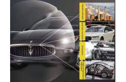 China Matte Black TPH Car Paint Protection Films with Removable Acrylic Adhesive supplier