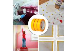 China High-Adhesion Masking Tape For Painting 48mm X 50m Heat Resistant supplier