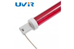 China Ruby Quartz Tube Infrared Heaters with Long serving life 5000 hours supplier