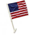 Economic Polyester USA American Car Flag Window Clip 11 X 13 Pack Of 12 10 100 for sale