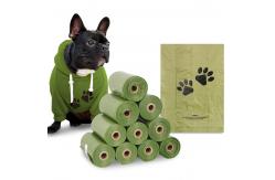 China Degradable Biodegradable Dog Poop Bag Rolls Material HDPE D2W supplier