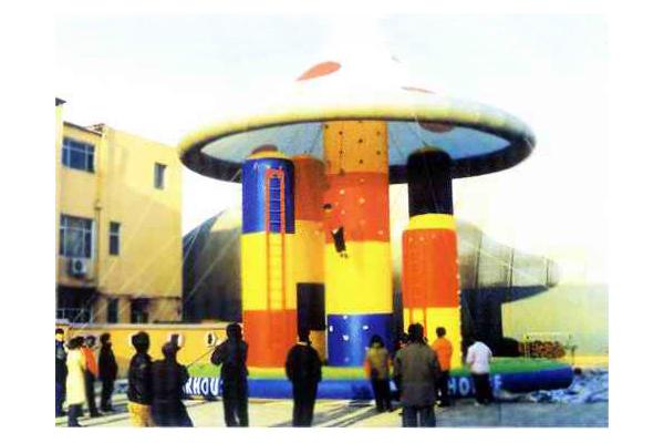 Inflatable Amusement Park Bungee Trampoline For Park ,Square