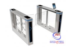 China Full Automatic Swing Turnstile Gate With Face Recognition Access Control System supplier