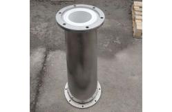China Dia 20-800mm Alumina Ceramic Tubes Alumina Ceramic Lined Pipe supplier
