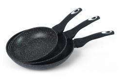 China 22cm Nonstick Dot Coating FDA Ceramic Cookware Sets supplier