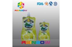 China Eco Baby Spout Pouch Packaging For Liquid / Stand Up Liquid Juice Pouch supplier