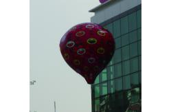 China Customized Giant drop shape Inflatable Balloon Advertising Inflating Lighting PVC Helium Balloon supplier