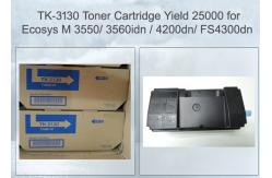 China Replacement Kyocera Toner Cartridges Part Number TK-3130 For OEM Cartridge supplier