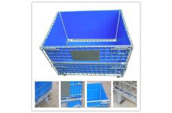 China Hot sale metal wire mesh container pallet,collapsible wire mesh supplier