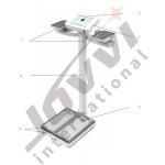 α β / α / β Nuclear Radiation Detector Lower Detection Limit of 0.1μSv/h Hand Detection Area of 200×120 Cm2 ×4 for sale