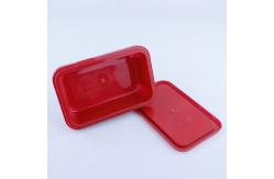 China Tightly Sealed Ice Cream Paper Cup With Lid Degradable Square Takeaway Tubs supplier