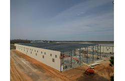China Erecting Steel Frame Building Customized Steel Structural Workshop supplier