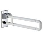 Toilet Safety Grab Bars ABS SUS304 For Elderly Foldable Barrier Free Non Slip Safety Handrails for sale