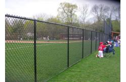 China ASTM E2016 Garden Cyclone Fencing Panels 6 Ft Vinyl Coated Chain Link Fence supplier