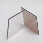 Wear Resistant Unbreakable Coated Clear Transparent Polycarbonate Solid PC Sheet For Public Building for sale