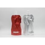 Customized Size 500ml Spouted Liquid Stand Up Pouches PET PE Gravure Printing Surface for sale