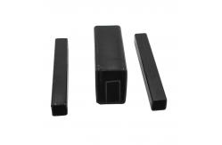 China Ss400 Black Iron Square Pipe  6x6 Galvanized Square Tube Ms Hot Rolled supplier