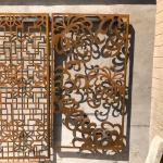 900mm Corten Decorative Metal Fence Panels 3mm Laser Cut Metal Screens for sale