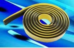 China High Tack Yellow Butyl Mastic Tape Sealant Window Stress Control supplier