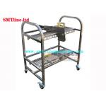 Hitachi Electric Stainless Steel Feed Cart 4 3 Inch Universal Casters Lightweight for sale