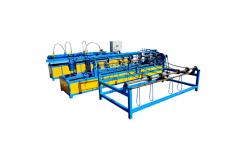 China 3.5KW automatic diamond wire mesh chain link fence making machine supplier
