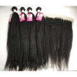 Full Thick 26 Inch Kinky SGS 100% Brazilian Virgin Hair for sale