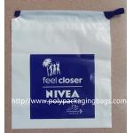 Colorful CPE / LDPE Plastic Printed Drawstring Bags For Toys / Gift for sale