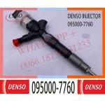 Diesel Fuel Injector 095000-7760 For Toyota Hilux 2KD-FTV 23670-39276 23670-0L070 23670-0L010 for sale