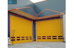China 0.8 M/S 2mm Steel Warehouse Roller Shutter Doors supplier