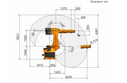 China Kuka Robot Software FORTEC KR 510  Six Axis Weld Robot Programming supplier