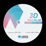 Universal 3D Zirconia 16-Color Gradient Staining 42-49% Light Transmission Medical Grade 0 Cytotoxicity for sale