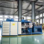 1220*710mm Forming Area Vacuum Thermoforming Machine For PE/PET/PVC/PS for sale