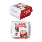 Custom Recyclable Kraft Hamburger Box – Eco-Friendly Fast Food Takeaway Packaging