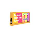 Waterproof Car LED Sign Display , Outdoor Full Color Taxi Roof Screen Double Side for sale