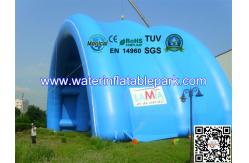 China Waterproof PVC Tarpaulin Inflatable Tent / Inflatable Arch Tent With Big Span supplier
