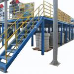 Warehouse Steel Mezzanine Platform Easy Assembly Heavy Duty Adjustable Shelves for sale