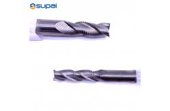 China 12mm Shank Roughing End Mill with TiAlN Coating and 4 Cutting Edges supplier