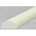 Half Round Semicircle Pultruded Fiberglass Rod Stock Chemical Resistance for sale