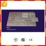 Light weight waterproof exterior pu stone look wall panels for sale