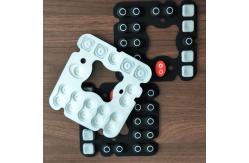 China OEM Industrial Custom Silicone Rubber Keys Durable supplier