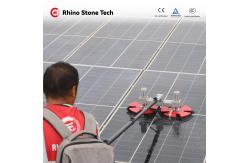China Solar Panel Washer Electric Rotary Brush Photovoltaic Pollution Eliminate Solution PV Best Cleaner supplier