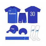 Premium Fabrics Breathable Moisture Wicking Jerseys Customizable Team Football Jersey for sale