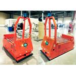 Computer Control Laser Guided Roller Conveyor AGV Auto Guided Vehicle High Guiding Accuracy for sale