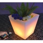 Heat Resistance Custom Rotational Molding LED Flower Pot PE Planters
