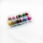 Reusable Plastic Clamshell Macaron Tray Blister Process Type for sale