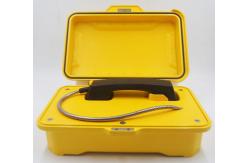 China Auto Dial Analog Explosion Proof Telephone With Aluminium Alloy Material Case supplier